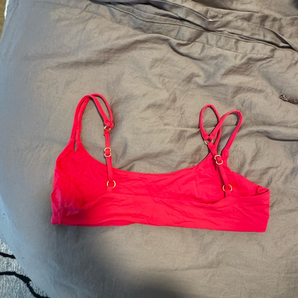 Bright pink/red L space bikini